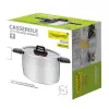 Gatavošanas katls Maestro MR-3530-24 nerūsējošais tērauds 24 cm, 5.5 L, salokāmi rokturi, stikla vāks