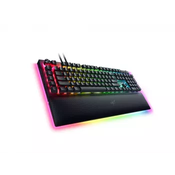 RAZER BlackWidow V4 Pro tastatūra ar Green slēdžiem - US izkārtojums