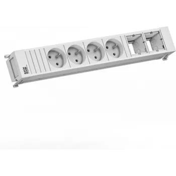 Strāvas sadalītājs Bachmann 916.717 – 4× UTE ligzdas, 2× Kabeļi/Moduļi, 0.2 m kabelis