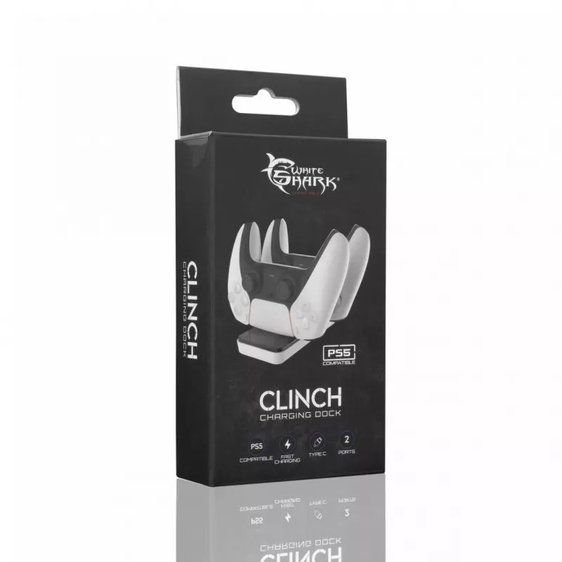 White Shark PS5-504 Clinch uzlādes doks
