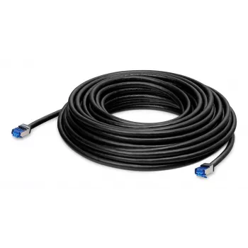 Ethernet kabelis Lancom Systems OW-602 — Cat6a S/FTP, RJ-45 uz RJ-45, 15 m, melns