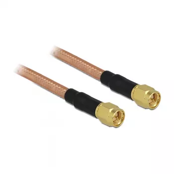 Koaksiālais kabelis DeLOCK 88894 RG-142 0.4 m SMA