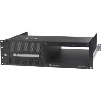 Rackmontāžas korpuss Sonnet xMac Studio 3U Melns ar SSD atbalstu