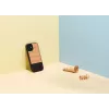 Aizsargmaciņš Man and Wood iPhone 12 mini Herringbone Nero Black