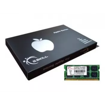G.Skill SQ Series DDR3 modulis 4 GB SO DIMM 204 kontaktu 1066 MHz PC3-8500 CL7 1.5 V bezbufera ne-ECC