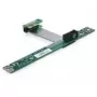 DeLOCK 41752 PCI Express x1 iekšējais adapteris ar 7 cm elastīgu kabeli