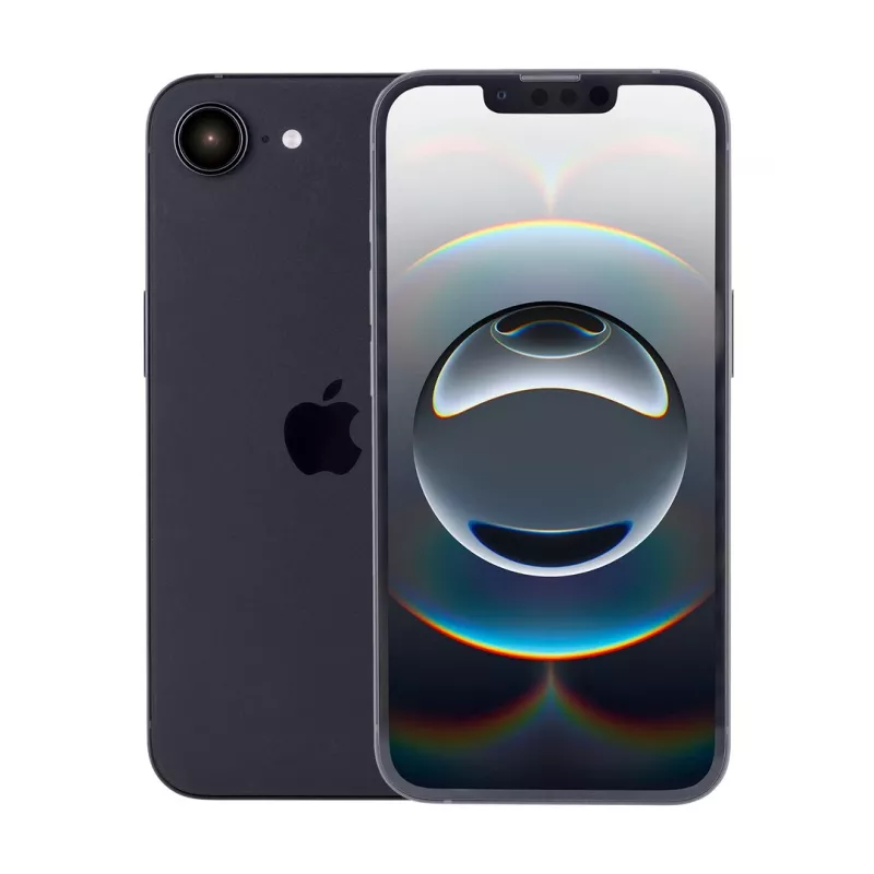 Apple iPhone 16e 15.5 cm (6.1 inch) Dual SIM iOS 18 5G USB Type-C 128 GB Melns