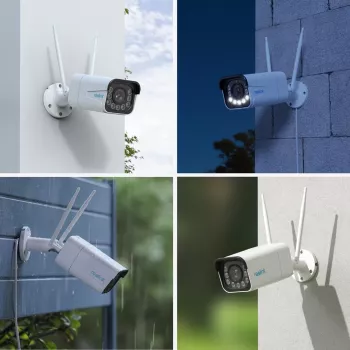 Reolink W430 4K āra kamera, Wi-Fi 6, 5X optiskais tālummaiņa, Persona/Transportlīdzeklis/Dzīvnieks noteikšana, Krāsu nakts redzamība