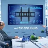 TV sienas stiprinājums 55-100 collām/melns UF4-B Onkron