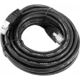 Ethernet kabelis Omnitronic CAT‑5 1 m, melns