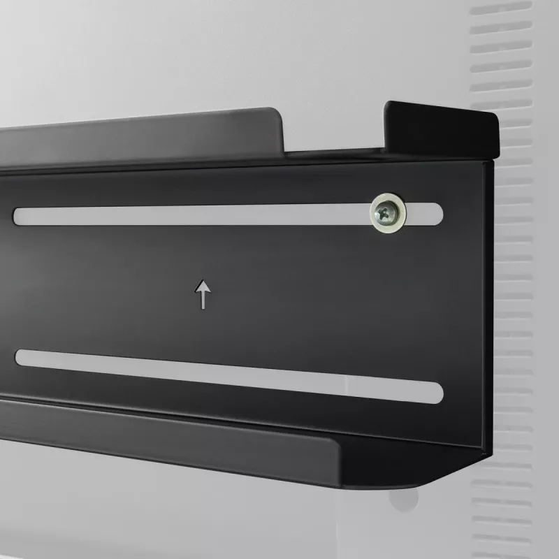 Maclean MC-904 2-in-1 glabāšanas plaukts sienai vai TV aizmugurei, maks. 2 kg