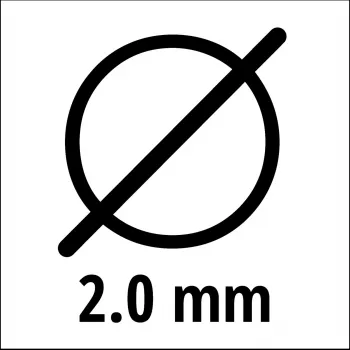 EINHELL Super Cut Line 2,0 mm griešanas aukla (modelis 3436653)