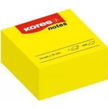 Kores N46074 dzeltenās piezīmju lapas