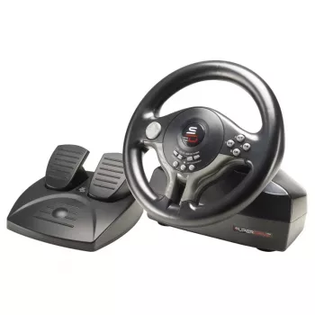 Stūre + Pedāļi Subsonic SV200 Melns Pelēks USB 180° rotācija