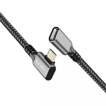 USB 3.2 Gen2 pagarinātājs ar Type-C savienotāju, PD atbalsts, 1m