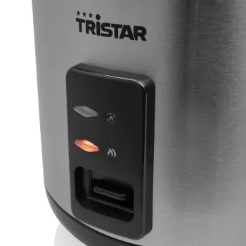 Rīsu plīts Tristar RK-6147 — 1,5 L, 500 W, Melns/Sudrabs