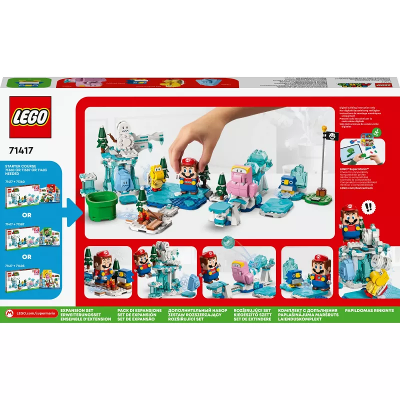 LEGO SUPER MARIO 71417 Papildinājumu komplekts - Fliprus sniega piedzīvojums