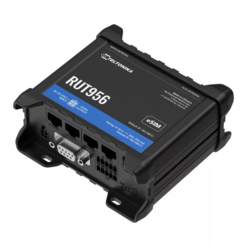 Teltonika RUT956 bezvadu maršrutētājs 2.4 GHz