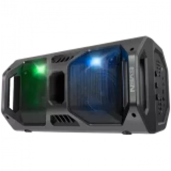 Skaļrunis SVEN PS-600, melns (50W, TWS, Bluetooth, FM, USB, microSD, LED displejs, 4000mAh)