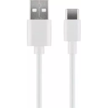 MicroConnect USB3.1CCHAR2W USB kabelis USB 2.0 2 m USB A USB C Balts