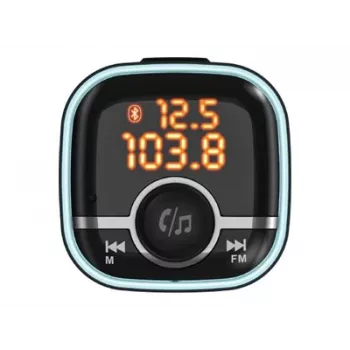 FM raidītājs Navitel BHF04 MAX Bluetooth auto adapteris ar bezvadu mūzikas straumēšanu un brīvroku zvanīšanu