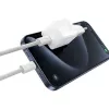 Baseus P10110902213-01 USB-C GaN5 mini 30W sienas lādētājs Balts