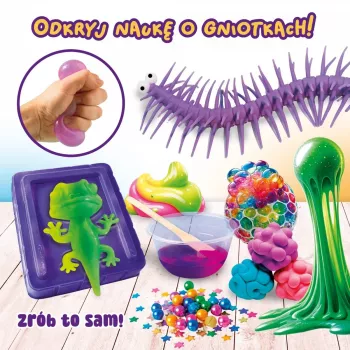 Izglītojošs laboratorijas komplekts Liscianigiochi Slumi Zinātnes laboratorija ar spiedpumpītēm 304-PL110339