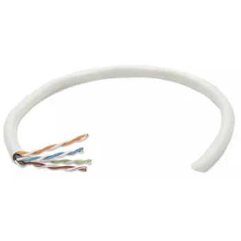Intellinet Network vairumtirdzniecības Cat5e kabelis, 24 AWG, viendzīslas vads, 305 m, pelēks, CCA, U/UTP, kastē
