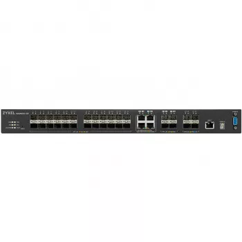 Zyxel XGS4600-32F Pārvaldāms L3 Slēdzis Melns