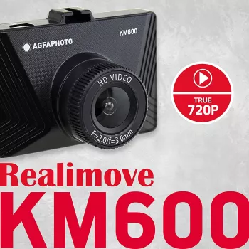 Agfa Photo Realimove KM600 HD Black autovideoreģistrators