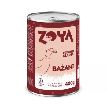 ZOYA Fāzans – mitrā suņu barība kārbā 400g