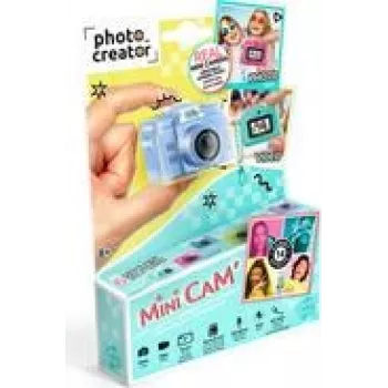 Canal Toys Mini Cam digitālā fotokamera, zils Retro (CLK 059)