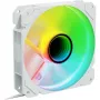 Korpusa ventilators Sharkoon SHARK Mirror RGB PWM REVERSE 120 mm Balts, 500–1500 RPM, 99,52 m³/h, FDB