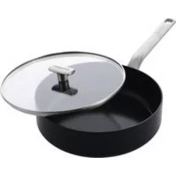 Cepamā panna GreenPan CC007086-001 — vispārējas lietošanas apaļā panna, 26 cm, melna