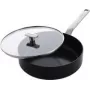 Cepamā panna GreenPan CC007086-001 — vispārējas lietošanas apaļā panna, 26 cm, melna