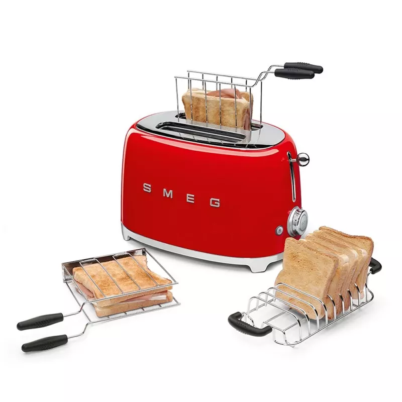Smeg 50's Style Toaster TSF01RDEU Sarkanā krāsā