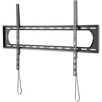 Manhattan sienas stiprinājums televizoriem un monitoriem (fiksēts, zema profila), 60 inch–120 inch, VESA 50x50–900x600mm, līdz 120kg, melns