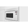 Iebūvējamā solo mikroviļņu krāsns Bosch BFL523MW3, 800 W, 20 L, balta, skārienvadība un rotācijas regulators
