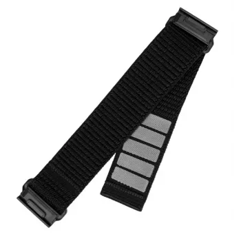 Nomaināma 26 mm QuickFit neilona pulksteņsiksna FIXED Garmin, melna