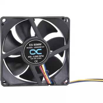 Alphacool 24829 8 cm melns ventilators 1000-6000 RPM 130,83 m³/h