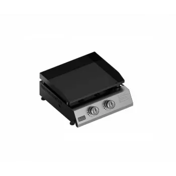 Gāzes bārbekjū Black & Decker BXOP4900E — 2 degļi, 450×360 mm režģis, nerūsējošais tērauds