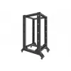 Brīvi stāvošs statīvs LANBERG OR01-6822-B 22U, 600 mm x 800 mm, melns, 600 kg slodze