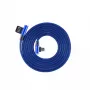 Sbox USB->Micro USB 90° M/M 1.5m zils (USB-MICRO-90BL)
