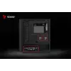 PC korpuss SAVIO Noctis Flow RGB — Cube, ATX/Mini-ITX, 3x 120 mm priekšējie ventilatori, rūdīta stikla sāns, max GPU 35 cm