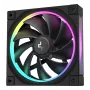 Korpusa ventilators DeepCool FL12 120 mm, PWM, 500–2150 RPM, 55 CFM, 2,82 mmH2O, FDB, multi-LED, melns