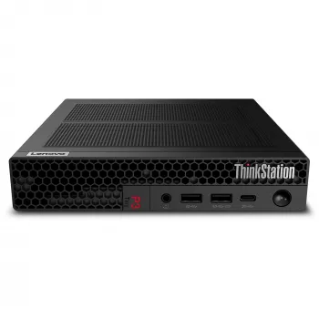 Lenovo ThinkStation P3 Tiny Gen 2 darbstacija, Intel Core Ultra 9 285, 32 GB DDR5, 512 GB SSD, Windows 11 Pro, melna