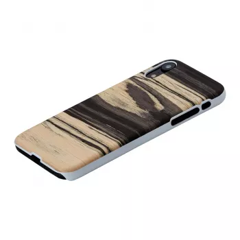 Telefona maciņš man and wood iPhone XR — White Ebony apdare