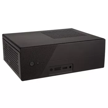 Mini-STX korpuss Akasa Cypher ST V2 Black 2.5 collu diskam