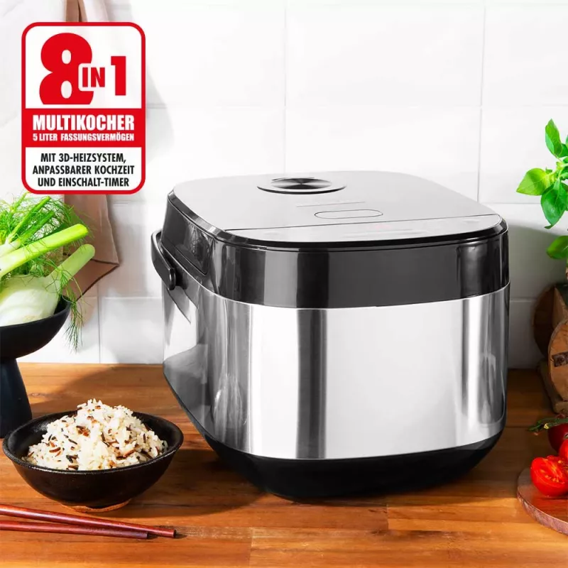 Gastroback Design Multicook Pro 5 L 790 W Melns Nerūsējošais Tērauds