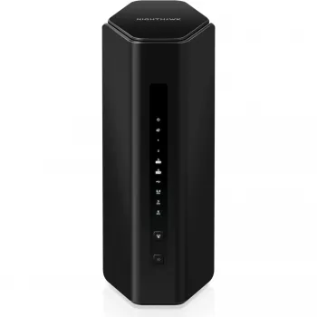 NETGEAR Nighthawk RS300 bezvadu maršrutētājs Gigabit Ethernet Tri-band (2.4 GHz / 5 GHz / 6 GHz) Melns